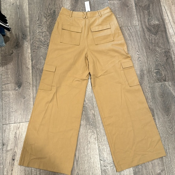 AVEC LES FILLES - COTTON WIDE LEG CARGO PANT- size 8 - Picture 3 of 9